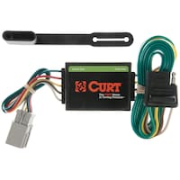 Curt Vehicle-Side Custom 4-Pin Trailer Wiring Harness, 55336