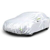 Picture of Amazn Basics Weatherproof Car Cover, Silver