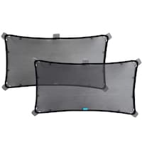 Munchkin Brica Magnetic Stretch to Fit Sun Shade, Black - Set of 2