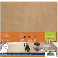 Picture of Vaessen Creative Florence Chipboard Craft, 200106-101, 2mm - Set of 3