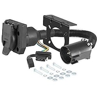 Picture of CURT Dual Output 7 Pin Vehicle Side Vehicle Harness Socket, 55774