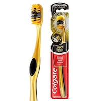 Picture of Colgate 360 Charcoal Gold Toothbrush, Multicolor