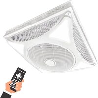 V.Max  Modern LED Ceiling Fan with Remote Control, 90W, 14Inch