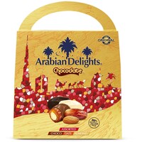 Arabian Delights Chocodate Assorted Choco Date & Almond, 500g - Carton of 6