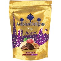Arabian Delights Assorted Choco Figs, 250g - Carton of 18