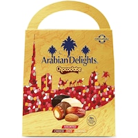 Arabian Delights Chocodate Assorted Choco Date & Almond, 725g - Carton of 6