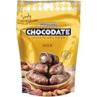 Chocodate Milk Chocolate Date & Almond, 100g - Carton of 24