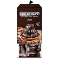 Chocodate Dark Chocolate Date & Almond, 200g - Carton of 12