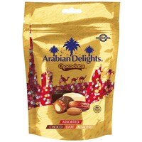 Arabian Delights Chocodate Assorted Choco Date & Almond, 90g - Carton of 24