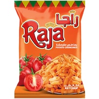 Raja Ketchup Potato Crunchies, 70g - Carton of 18