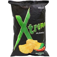 XL Xtreme Hot Potato Chips, 185g - Carton of 12