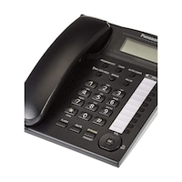 Panasonic KX-TS880 Integrated Corded Telephone, Black