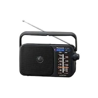 Panasonic Digital Portable Radio, RF-2400D, Black