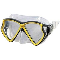 Intex Tempered Glass Silicone Aviator Pro Masks, 55980, Yellow