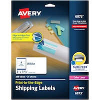 Picture of Avery Shipping Labels with Sure Feed