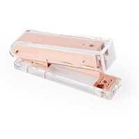 Picture of Prickly Pear Stick Together Acrylic Toned Stapler, Rose Gold