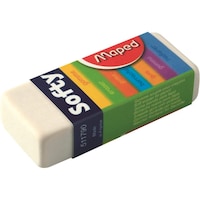 Maped Softy Eraser, 511790, White