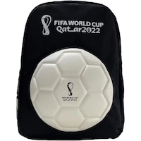 Picture of FIFA World Cup Qatar 2022 3D Sports Bag Backpack, 70070013, Black & White