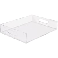 Russell Hazel Acrylic Inbox Stackable Letter Tray, Clear