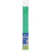 FIS Plastic Binding Rings, FSBD08GR10, 8mm, Green - Pacl of 50