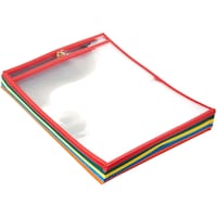 Picture of Heavy Duty Dry Erase Ticket Holder Pockets - Pack of 25