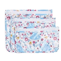 Picture of Bumkins TSA Approved Toiletry Bag, 5inch, Blue, Set of 3