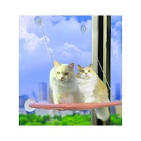 Picture of HOCC Cat Window Hammock Perch, Pink