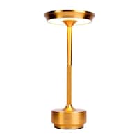 Picture of HOCC Cordless Battery Operated Table Lamp, Golden