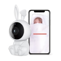 HOCC Advanced Smart Baby Monitor, White