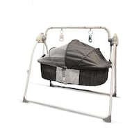 HOCC 3 in 1 Electric Baby Cradle with Remote Control, Multicolour