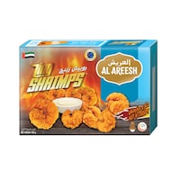 Al Areesh Cooked Shrimps Zing, 400g - Carton of 24