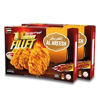 Al Areesh TP IH AA Chicken Zing Fillet, 2x420g - Carton of 12
