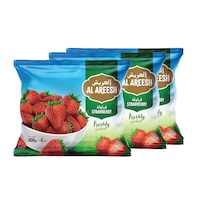 Al Areesh Freshly Pricked Strawberry, 3x400g - Carton of 7