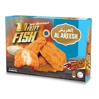 Al Areesh Cooked Fish Zing Fillet, 390g - Carton of 24
