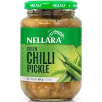 Picture of Nellara Green Chilly Pickle, 400g