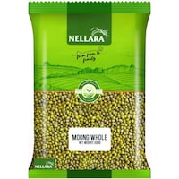 Picture of Nellara Whole Moong Dal, 500g