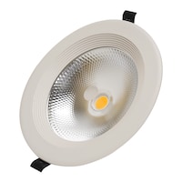 Rayteck Round Shape LED Downlight, 15W, 17cm, White