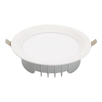 Rayteck Round Shape 3 Cct Froasted Face Downlight, 20W, 14cm, White