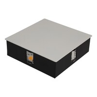 Picture of Rayteck Aluminium Square Shape LED Wall Light, 12W, 14cm, White