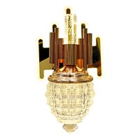 Picture of Spolux Stainless Steel & Acrylic Modern Design Gold Plated LED Wall Lamp, 33W