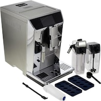 Picture of Delonghi PrimaDonna Elite Automatic Coffee Machine, ECAM650.85.MS, Metalic & Black