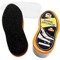 Picture of Very Effective and Attractive Shoe Polishing Sponge, Black, Pack of 2