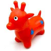 Picture of PVC Small Horse Hoppers Toy For Kids, Red