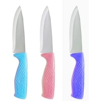 Picture of Multipurpose Kitchen Knife, Multicolour, Pack of 3