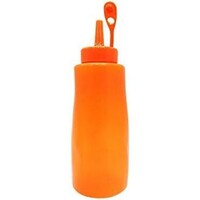 Picture of Beautiiful Plastic Sauce Bottle with a Nozzle Twisting Cap Lid, Pack of 2