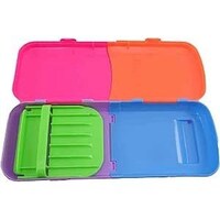 Beautifull Smiley Pencil Case Box for Kids, Multicolour