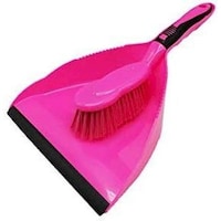 Picture of Dust-Pan and Brush with Better Hand Grip, Pink