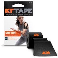 Picture of Kt Tape Original Cotton Elastic Kinesiology Therapeutic Athletic Tape, Black