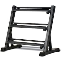 Picture of Marcy 3 Tier Dumbbell Rack Multilevel Weight Storage Organizer