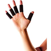 Picture of Lp Support 653 Long Finger Band With Number, Black